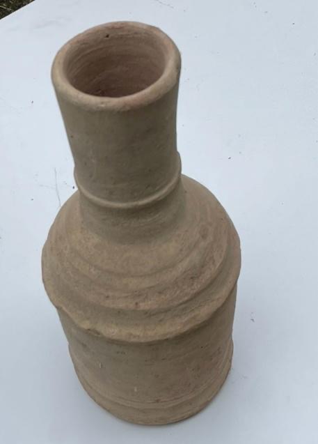 Bouteille terre cuite